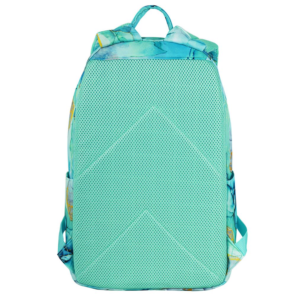 Рюкзак HEIKKI DREAM (ХЕЙКИ) универсальный, с карманом для ноутбука, эргономичный, Mint marble, 42х26х14 см