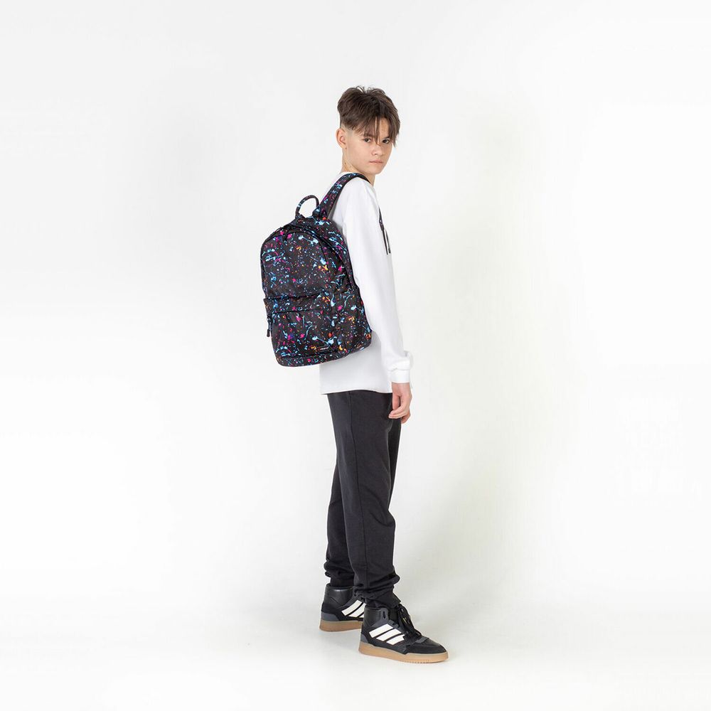 Рюкзак HEIKKI DREAM (ХЕЙКИ) универсальный, с карманом для ноутбука, эргономичный, Splatter, 42х26х14 см