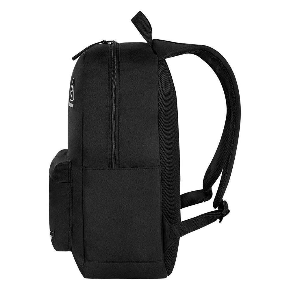 Рюкзак HEIKKI ENERGETIC (ХЕЙКИ) универсальный, эргономичный, Danger, черный, 43х30х16 см