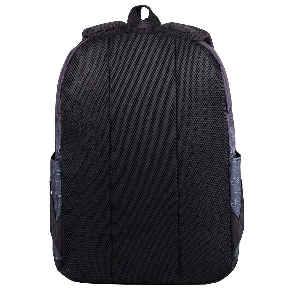 Рюкзак HEIKKI ENERGETIC (ХЕЙКИ) универсальный, эргономичный, Korean, черный, 43х30х16 см