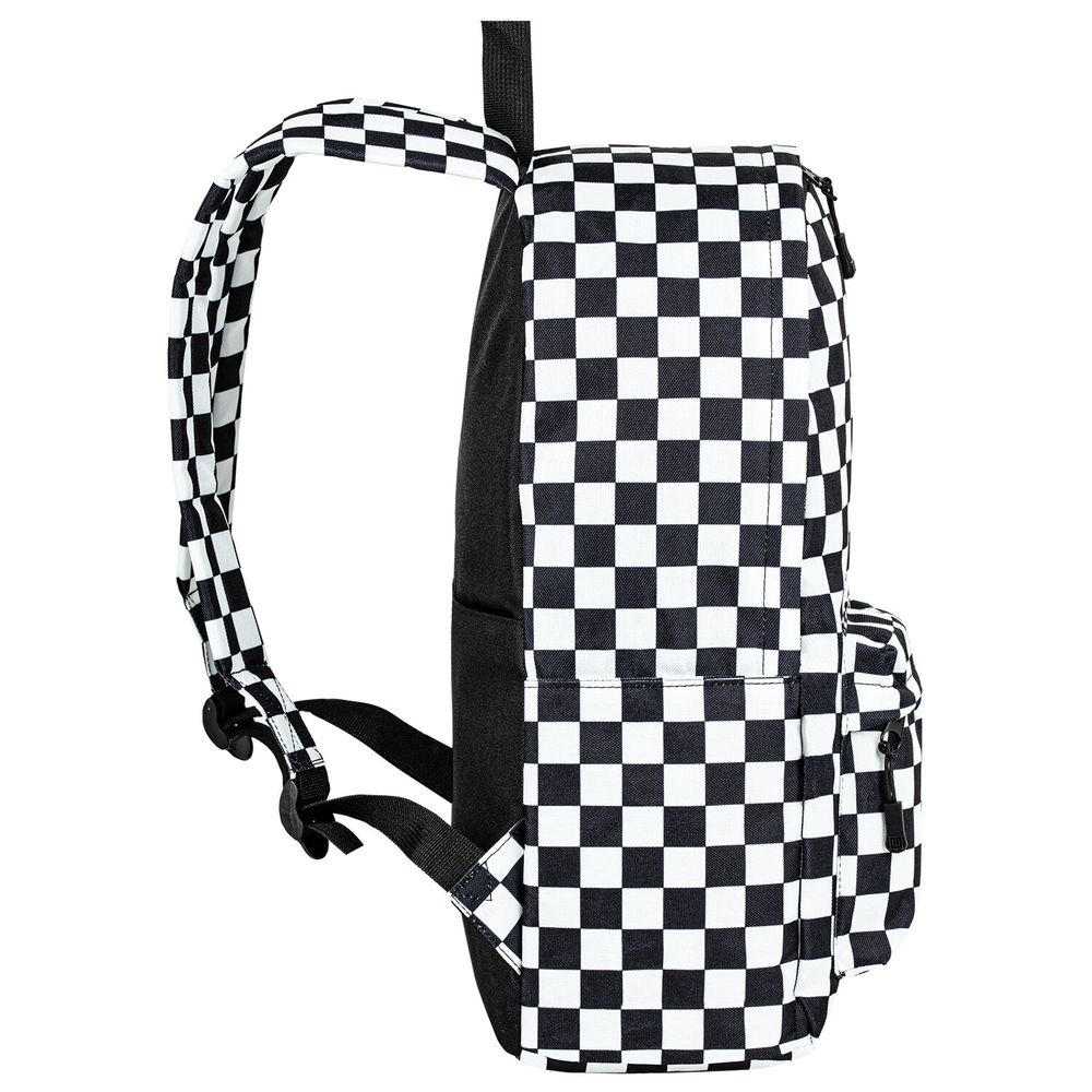 Рюкзак HEIKKI POSITIVE (ХЕЙКИ) универсальный, карман-антивор, Black and White, 42х28х14 см