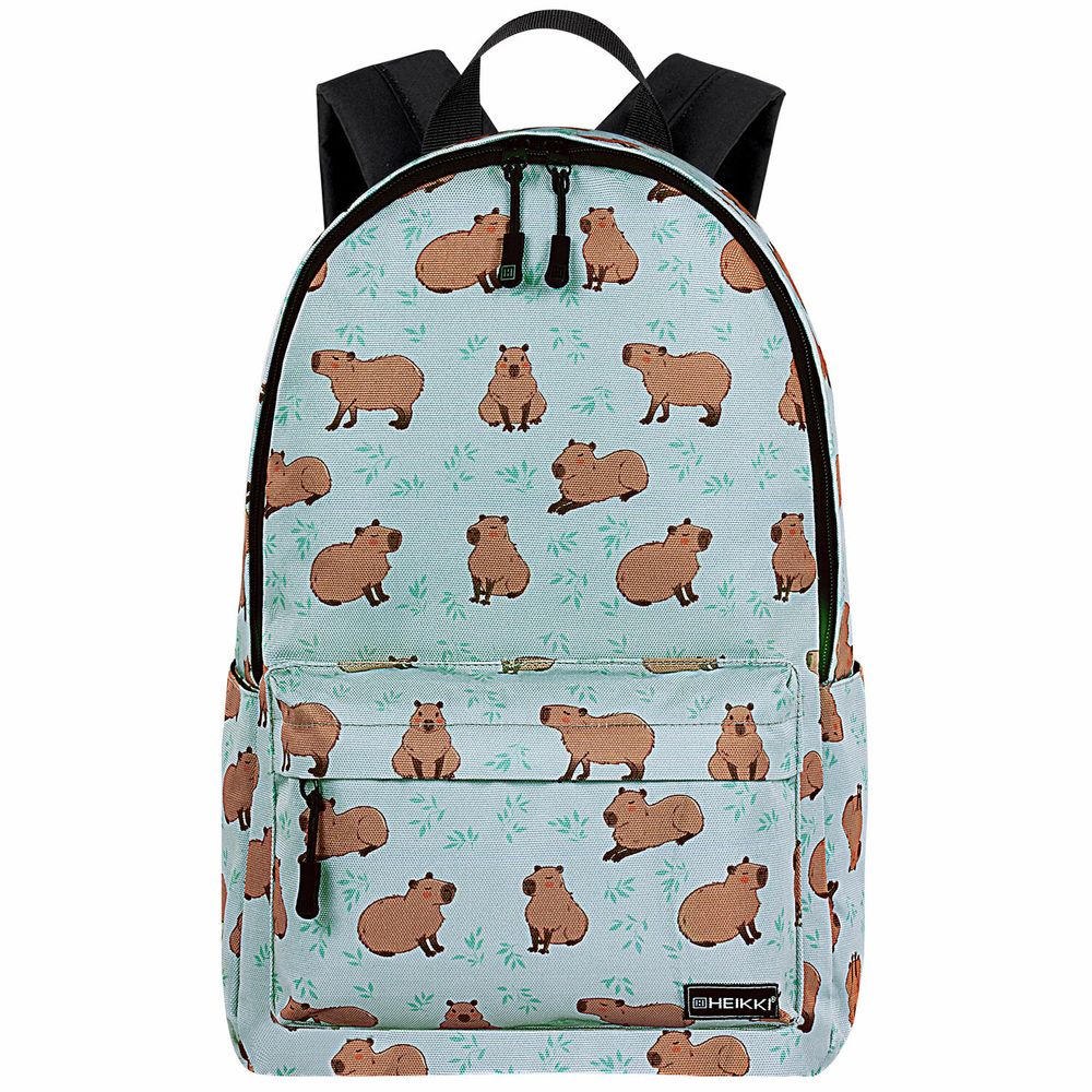Рюкзак HEIKKI POSITIVE (ХЕЙКИ) универсальный, карман-антивор, Capybara, 42х28х14 см