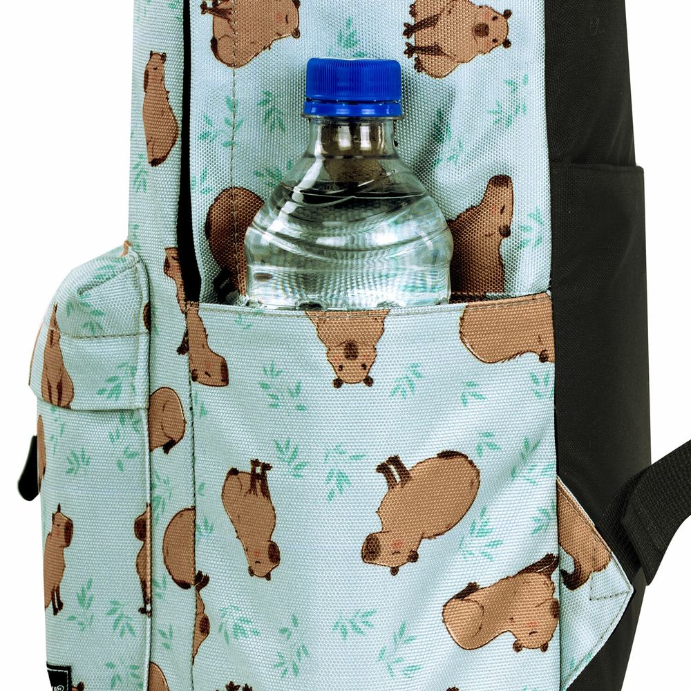 Рюкзак HEIKKI POSITIVE (ХЕЙКИ) универсальный, карман-антивор, Capybara, 42х28х14 см