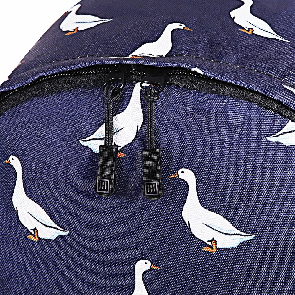 Рюкзак HEIKKI POSITIVE (ХЕЙКИ) универсальный, карман-антивор, Ducks, 42х28х14 см