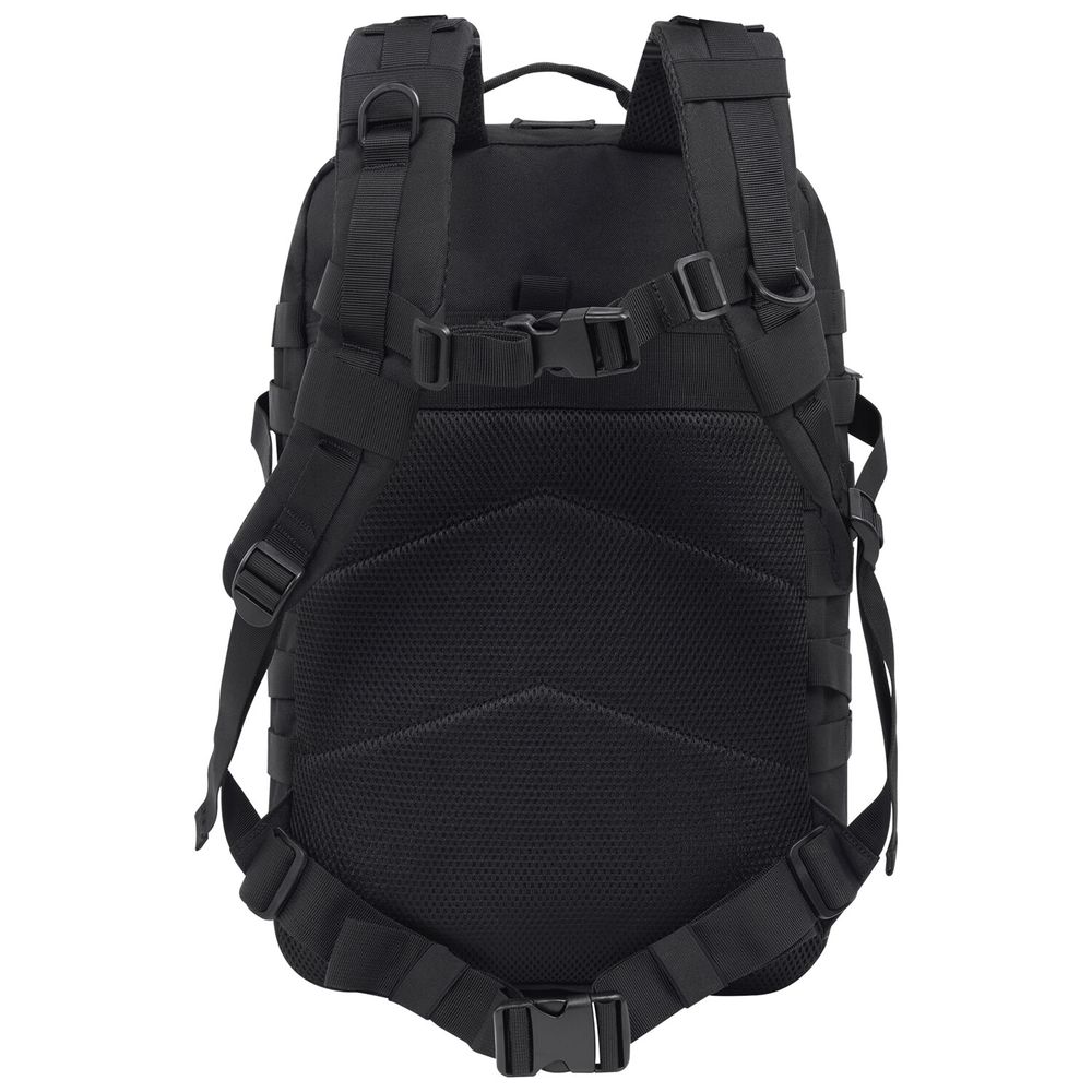 Рюкзак HEIKKI STRATEGY (ХЕЙКИ) тактический, 2 отделения, система Молле, черный, 46х30х20 см