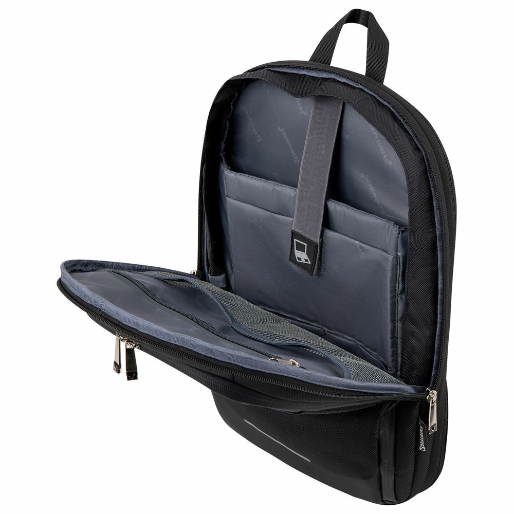 Рюкзак BRAUBERG FUNCTIONAL с отделением для ноутбука, 2 отделения, карман-антивор, Safe, 44х30х20 см