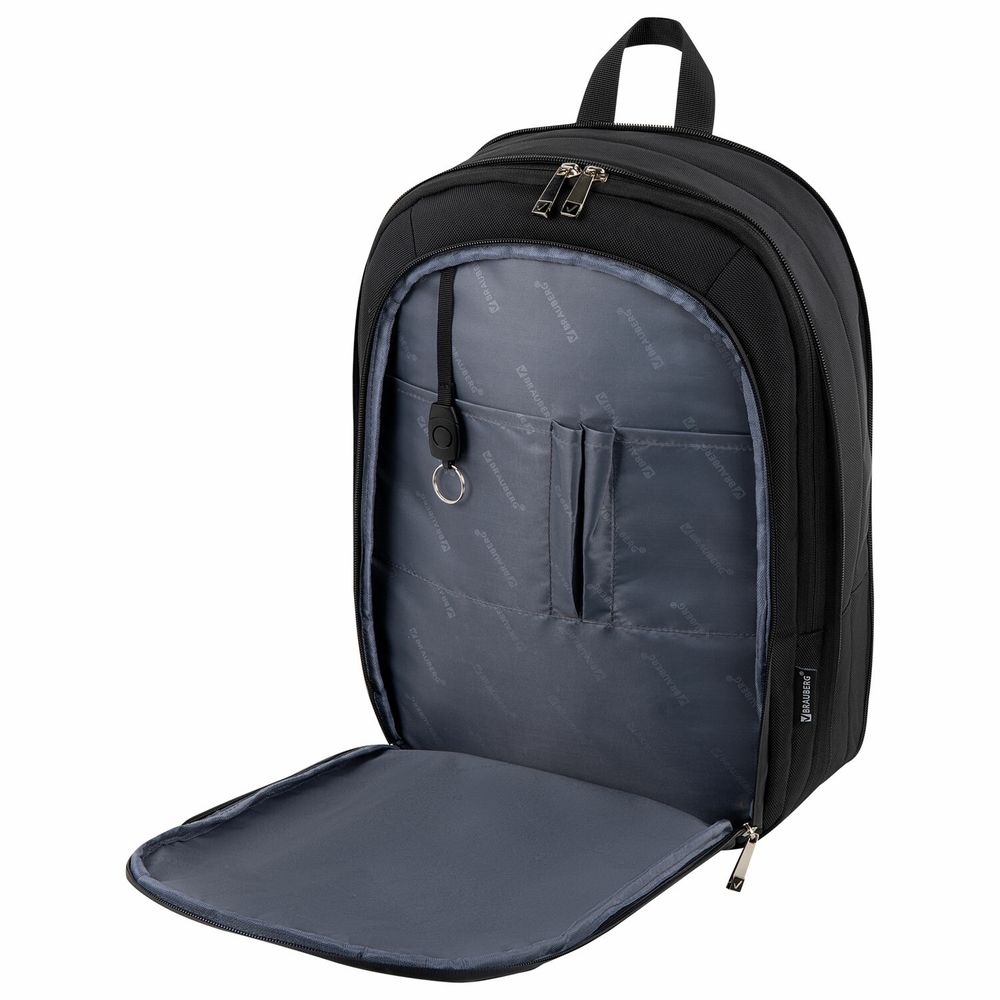Рюкзак BRAUBERG FUNCTIONAL с отделением для ноутбука, 2 отделения, карман-антивор, Safe, 44х30х20 см