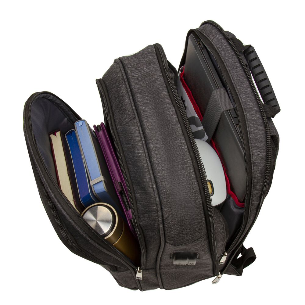 Рюкзак BRAUBERG FUNCTIONAL с отделением для ноутбука, 3 отделения, USB-порт, "Progress", 48х14х34 см