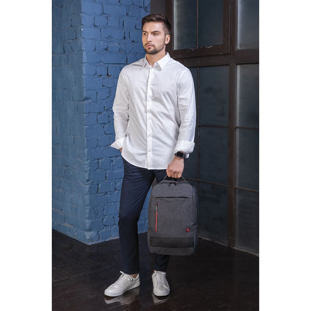 Рюкзак BRAUBERG URBAN универсальный, с отделением для ноутбука, "Houston", темно-серый, 45х31х15 см