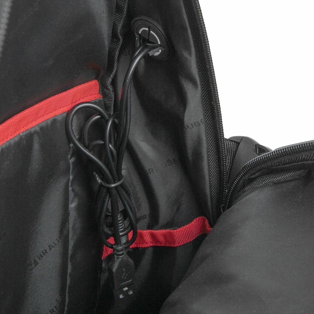 Рюкзак BRAUBERG URBAN универсальный, с отделением для ноутбука, USB-порт, "Charge", серый, 46х31х15 см