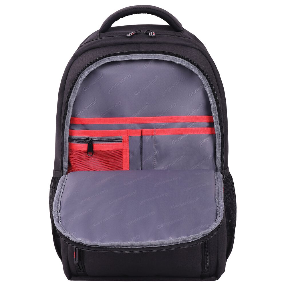 Рюкзак GERMANIUM UPGRADE универсальный, 2 отделения, отделение для ноутбука, USB-порт, UP-4, черный, 47х31х19 см