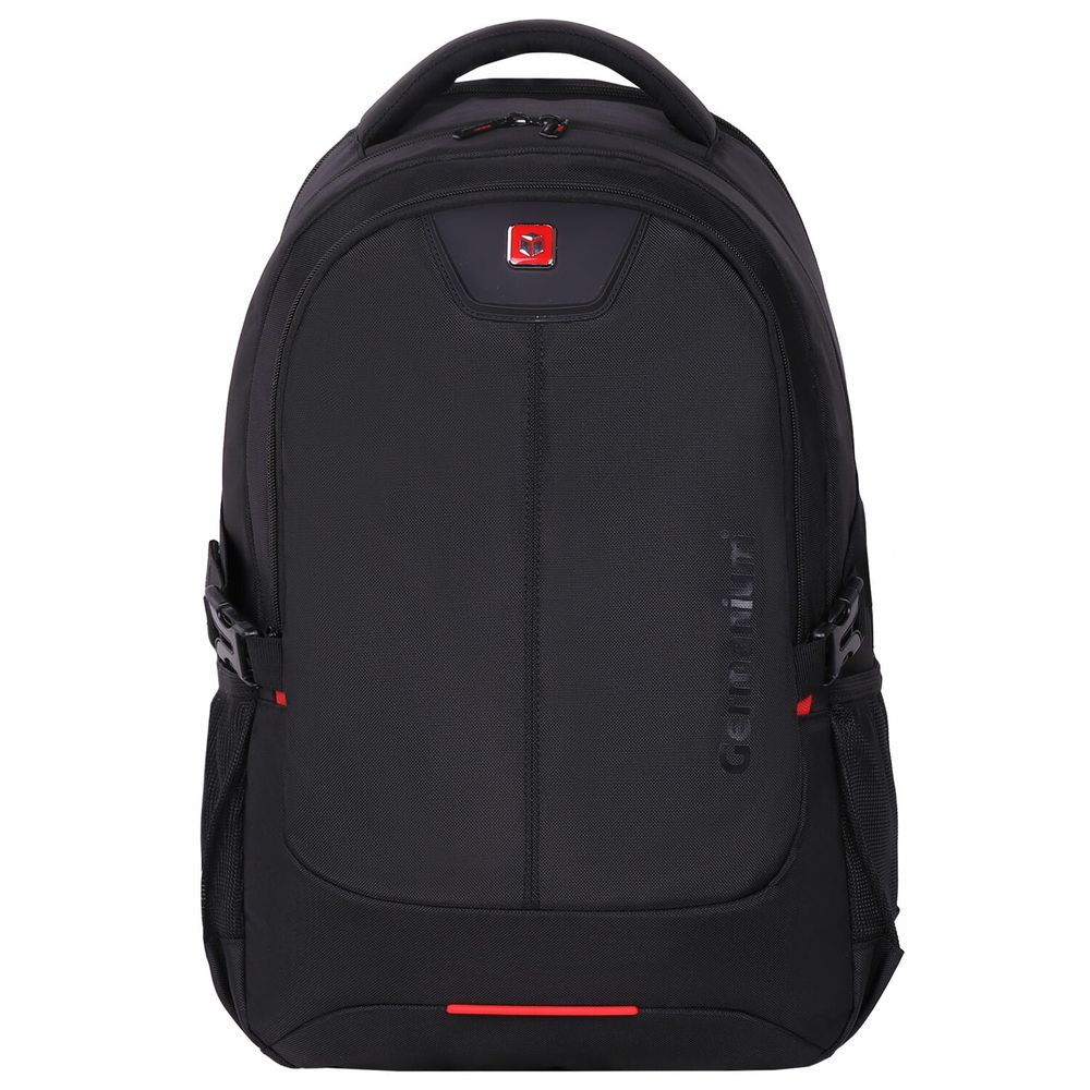 Рюкзак GERMANIUM UPGRADE универсальный, 3 отделения, отделение для ноутбука, USB-порт, "UP-3", черный, 47х33х21 см