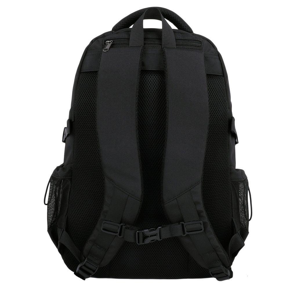 Рюкзак HEIKKI CHALLENGE (ХЕЙКИ) универсальный, 2 отделения, отделение для ноутбука, черный, 47х32х17 см