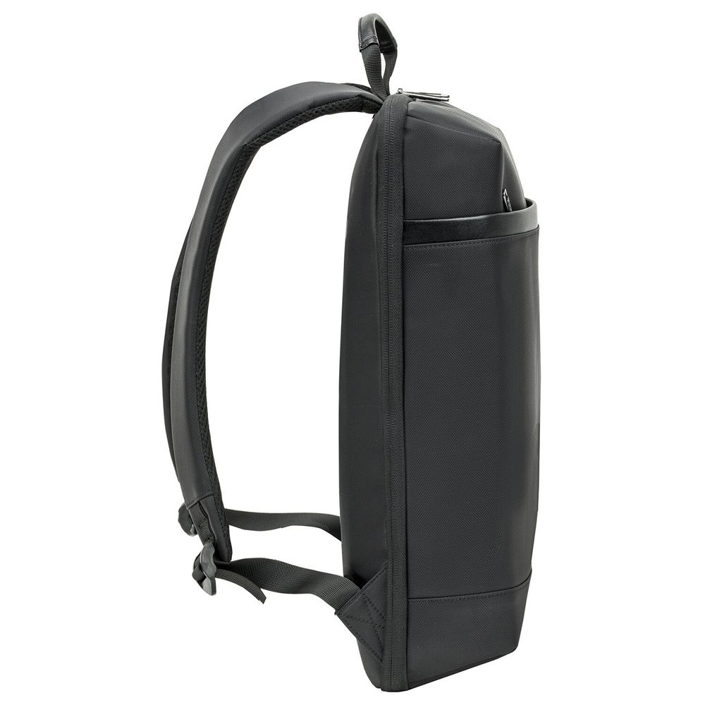 Рюкзак HEIKKI HIGH TECH (ХЕЙКИ) с отделением для ноутбука, черный, 43x28x12 см