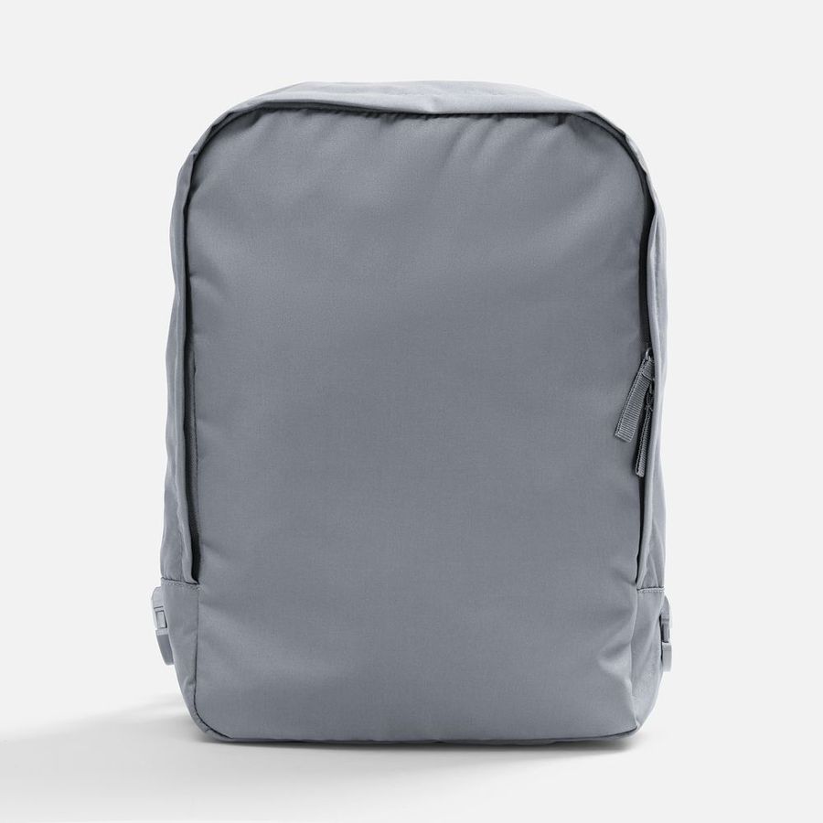 Рюкзак B2 серый с оранжевыми стропами