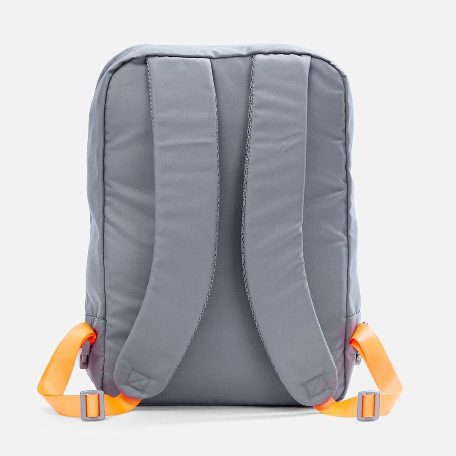 Рюкзак B2 серый с оранжевыми стропами