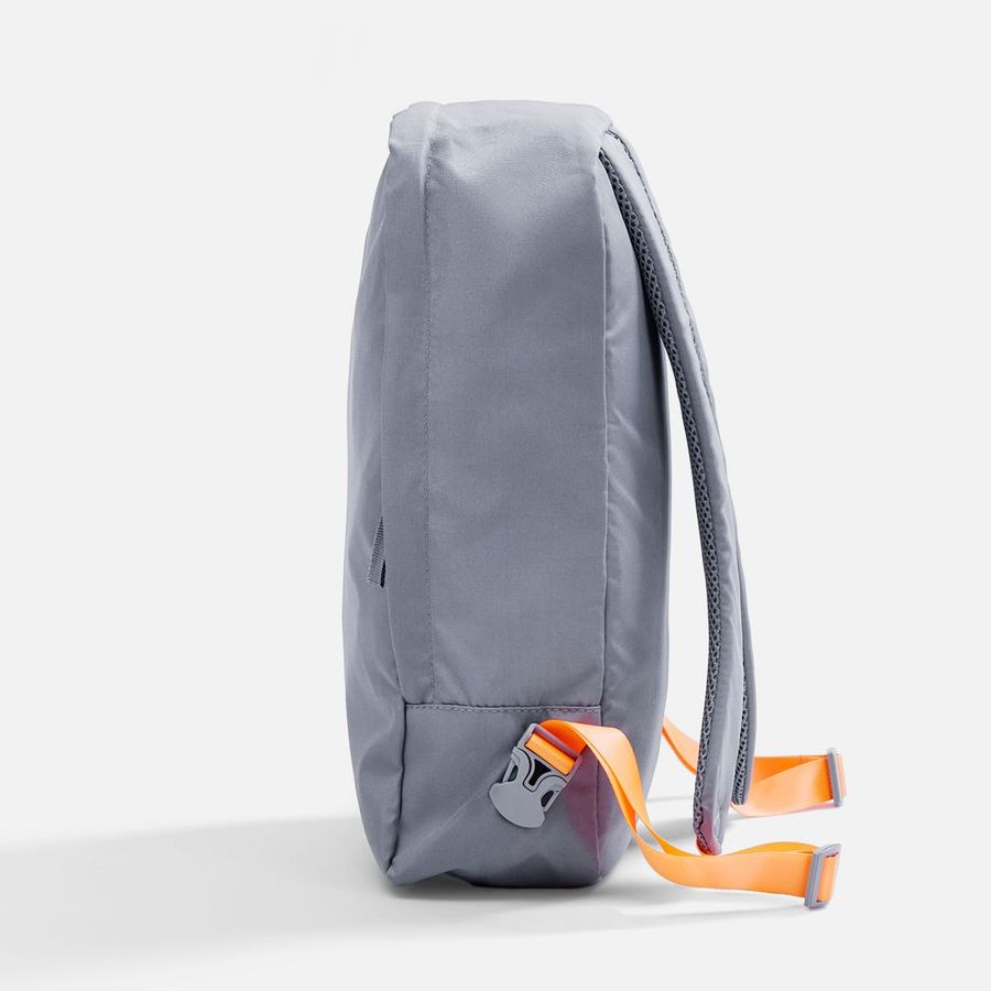 Рюкзак B2 серый с оранжевыми стропами