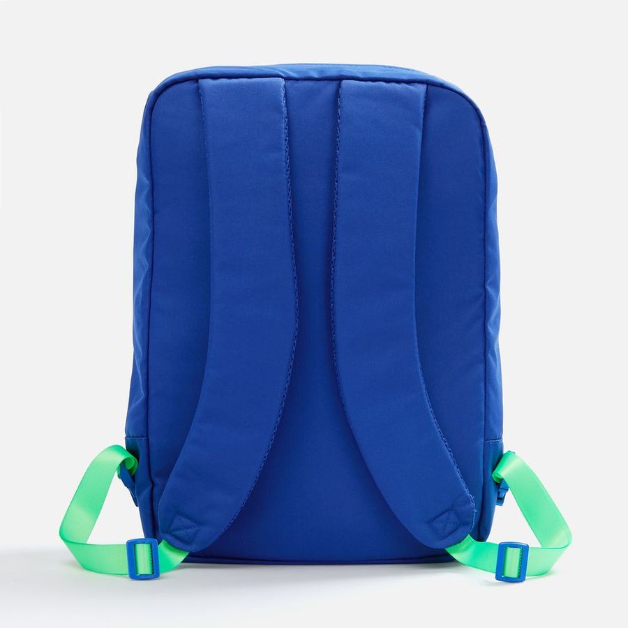 Рюкзак B2 синий с зелеными стропами