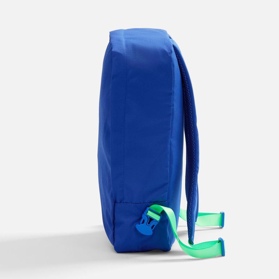 Рюкзак B2 синий с зелеными стропами