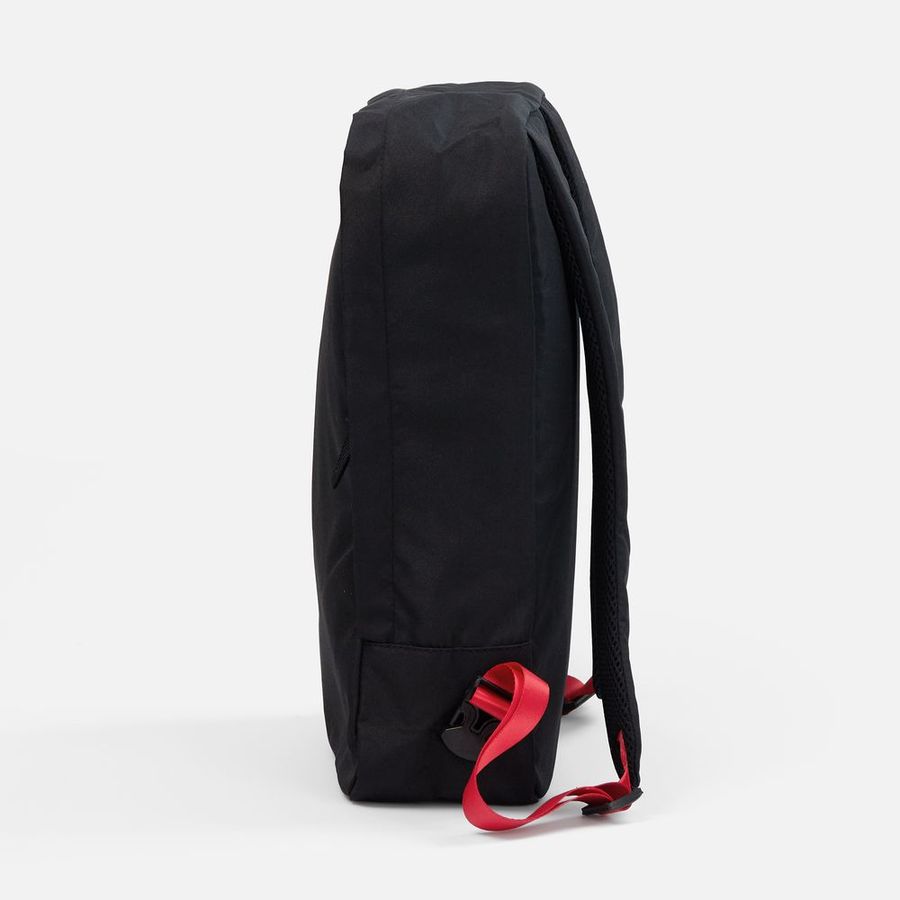 Рюкзак B2 черный с красными стропами
