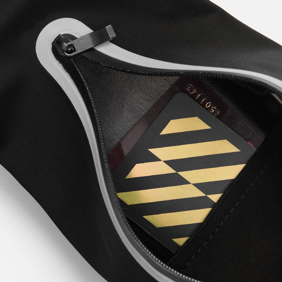 Спортивная поясная сумка Springa черная