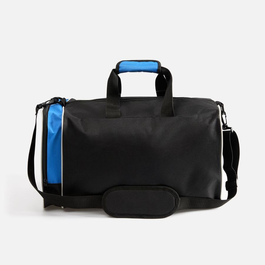 Спортивная сумка Fitnext черная с синим