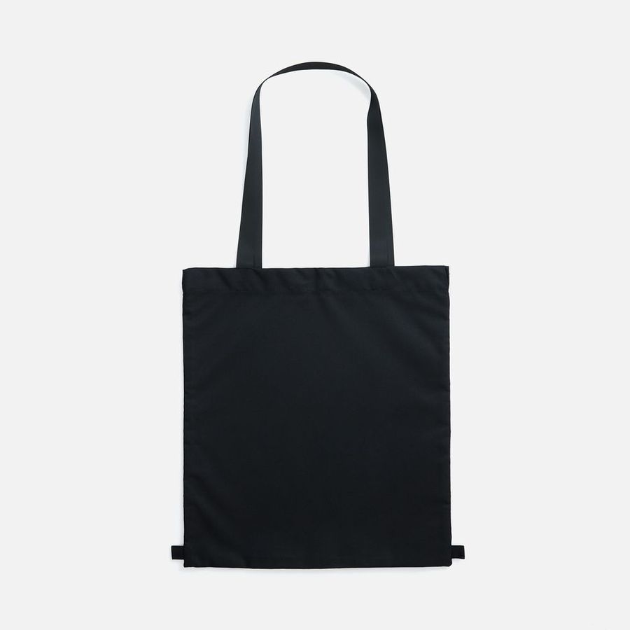 Шопер B3 черный с черными ручками