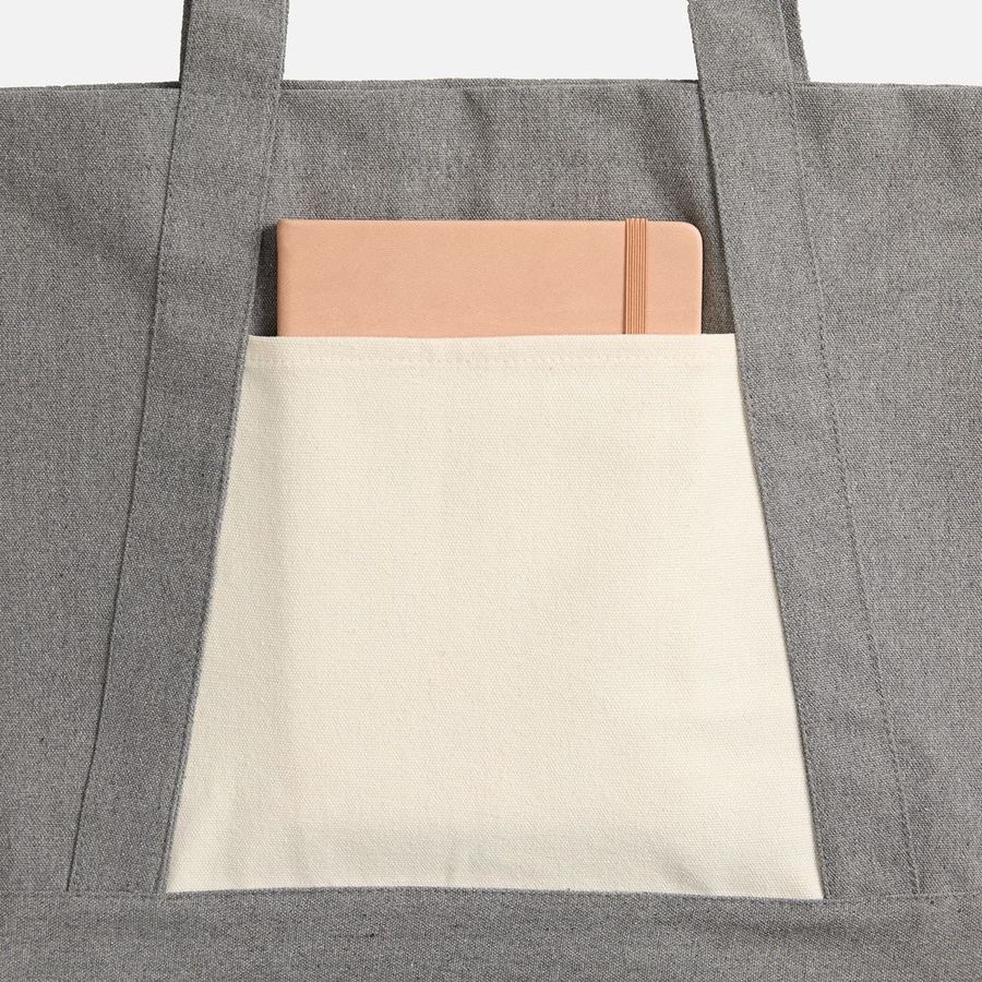 Шопер Shophop серый с неокрашенным