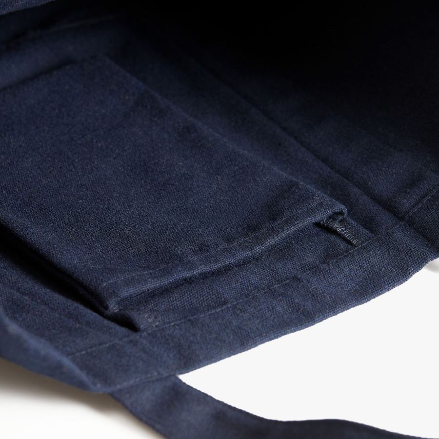 Шопер Shophop синий с неокрашенным