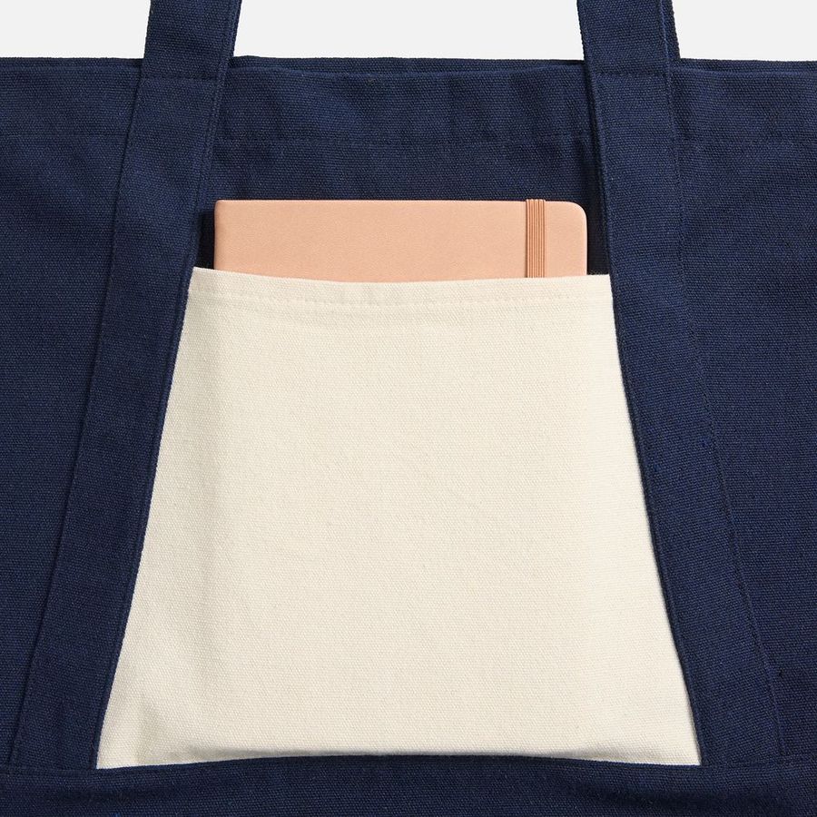 Шопер Shophop синий с неокрашенным