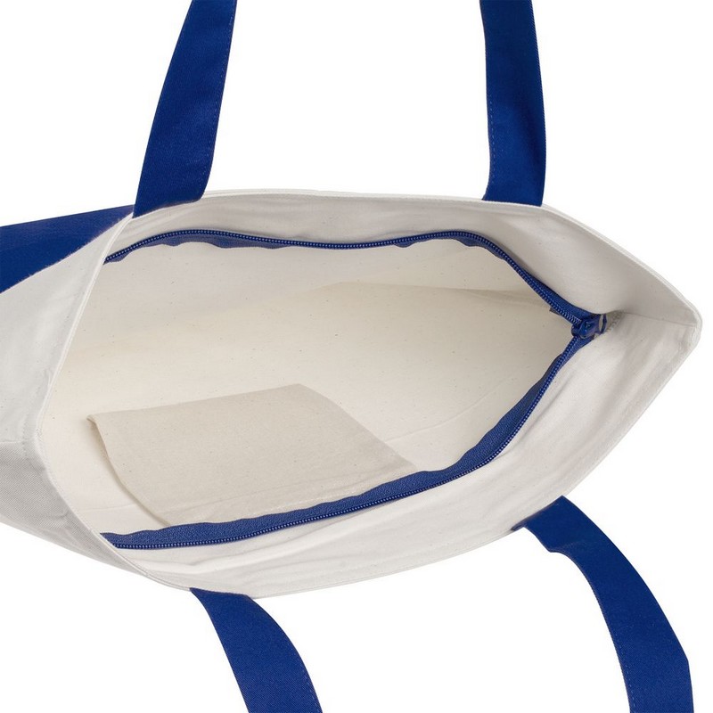 Сумка для покупок на молнии Shopaholic Zip, синий