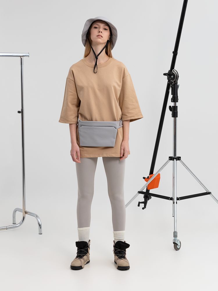 Поясная сумка Traffic серая