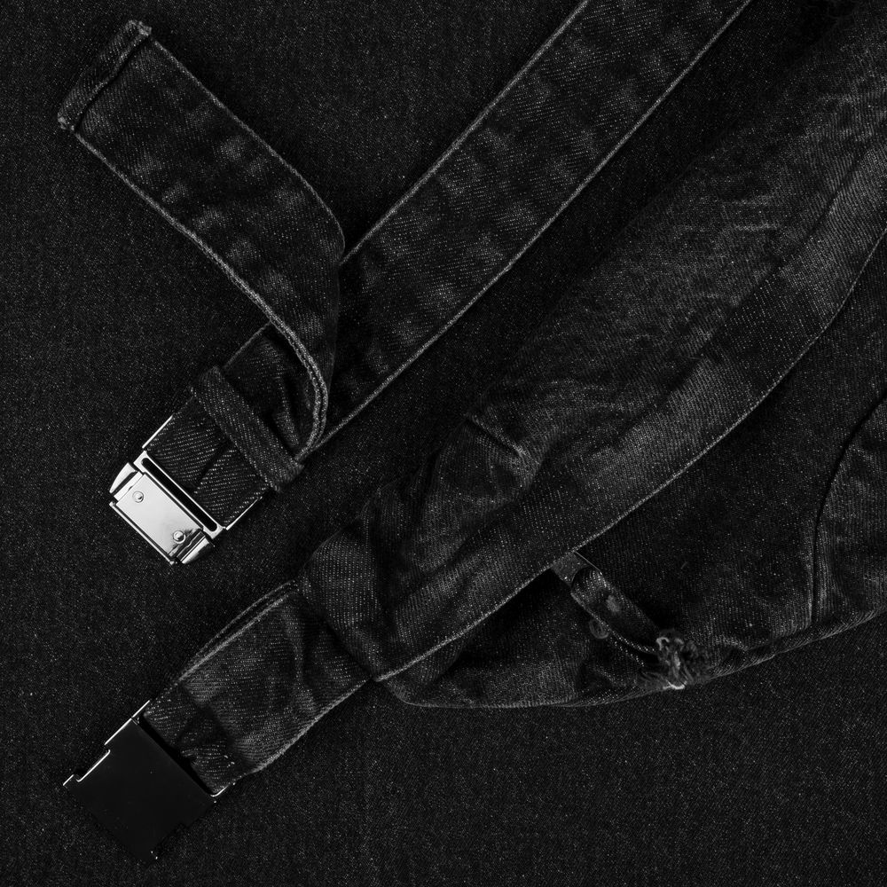 Поясная сумка W6 черная