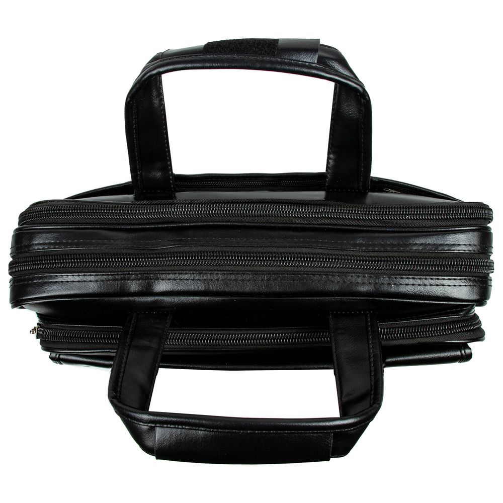 Сумка портфель BRAUBERG DANDY с отделением для ноутбука 15-16", 2 отделения, экокожа, "Quantum", 31х41х15 см
