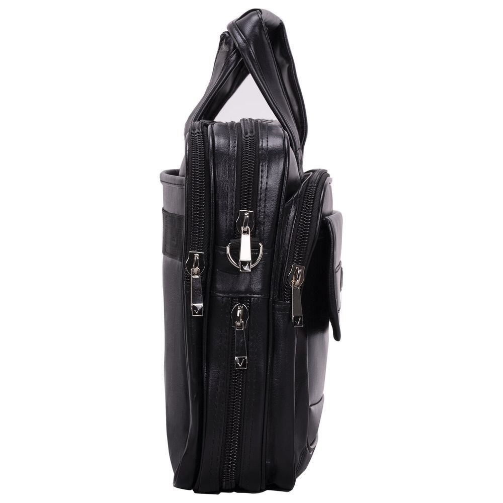 Сумка портфель BRAUBERG DANDY с отделением для ноутбука 15-16", 2 отделения, экокожа, "Quantum", 31х41х15 см