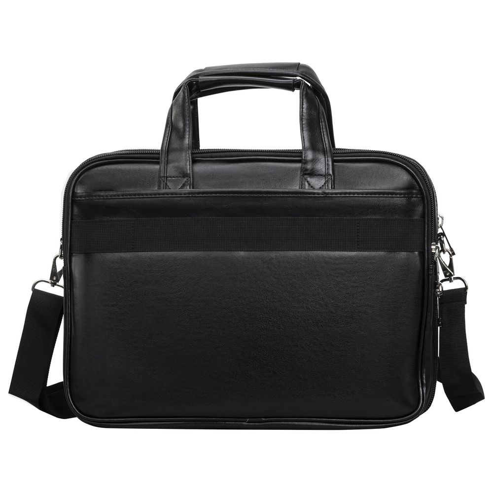 Сумка портфель BRAUBERG DANDY с отделением для ноутбука 15-16", 2 отделения, экокожа, "Quantum", 31х41х15 см