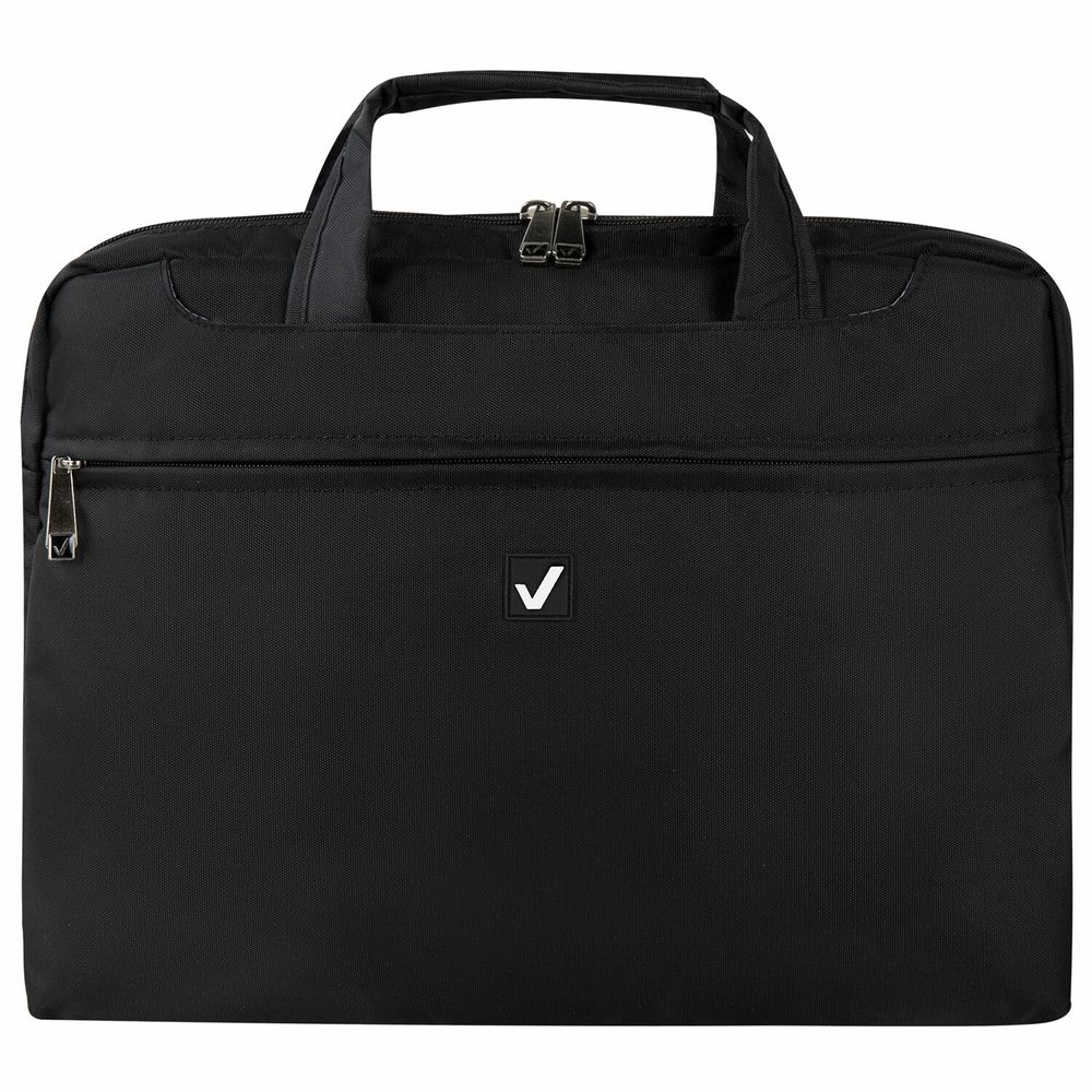 Сумка портфель BRAUBERG MOTIVE с отделением для ноутбука 15,6", 3 кармана, "Chance", черная, 30х40х4 см