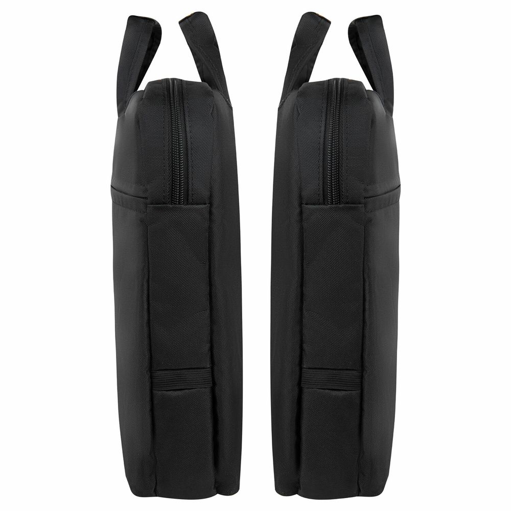 Сумка портфель BRAUBERG MOTIVE с отделением для ноутбука 15,6", 3 кармана, "Chance", черная, 30х40х4 см