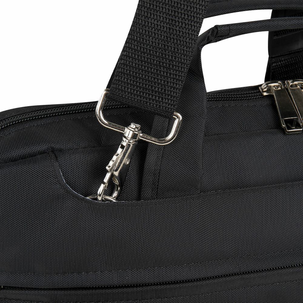 Сумка портфель BRAUBERG MOTIVE с отделением для ноутбука 15,6", 3 кармана, "Chance", черная, 30х40х4 см