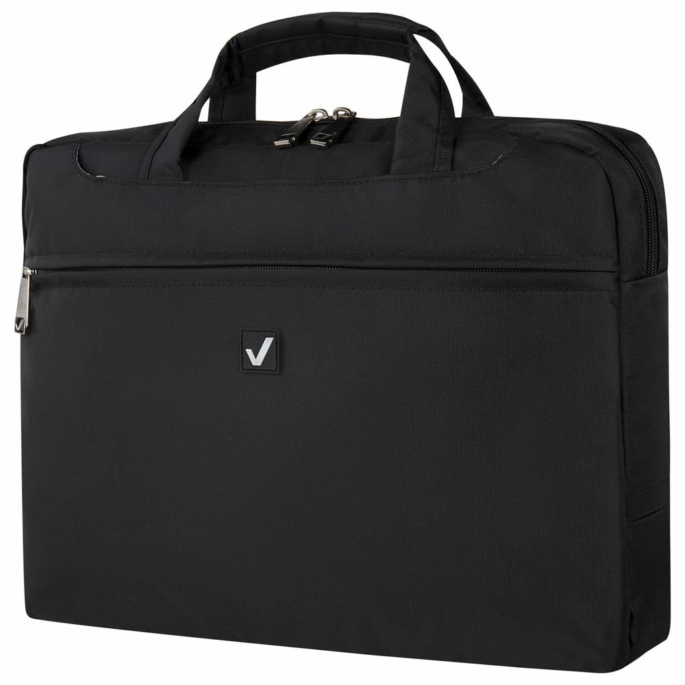 Сумка портфель BRAUBERG MOTIVE с отделением для ноутбука 15,6", 3 кармана, "Chance", черная, 30х40х4 см