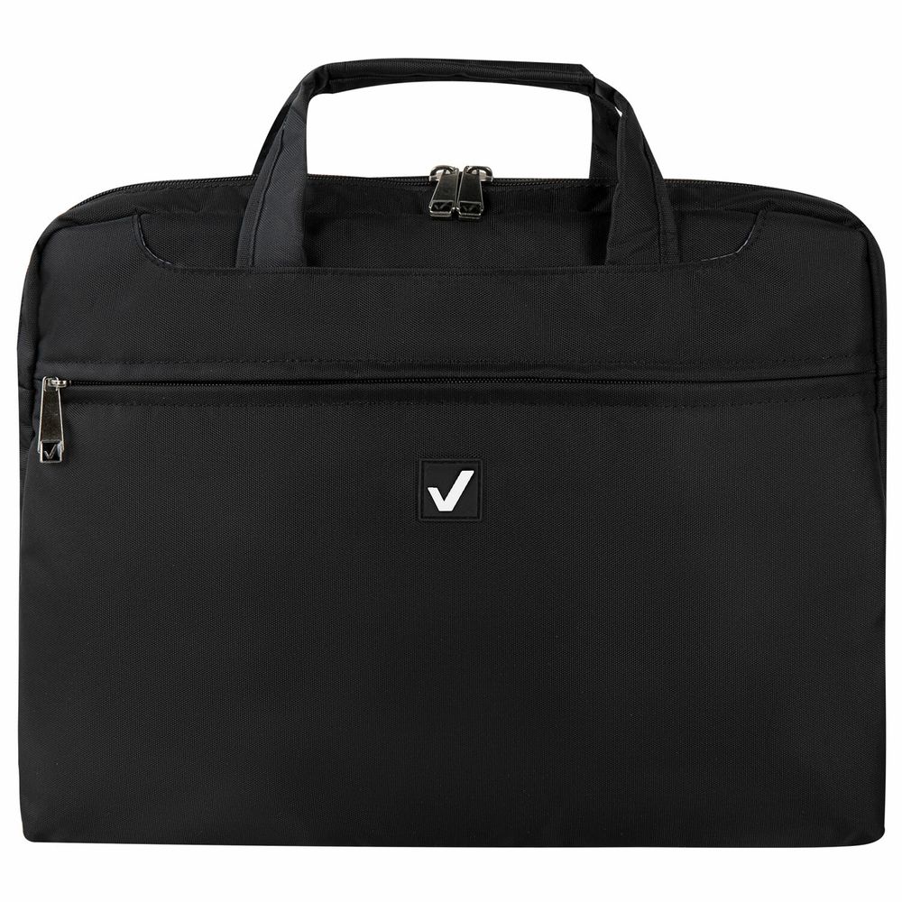 Сумка портфель BRAUBERG PROCESSOR с отделением для ноутбука 13-14", "Chance", черная, 28х36х5 см