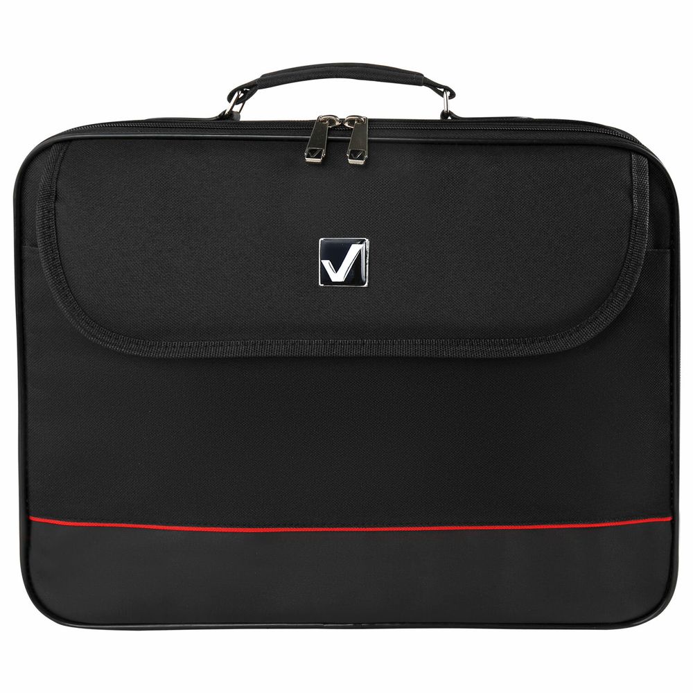 Сумка портфель BRAUBERG PROCESSOR с отделением для ноутбука 13-14", откидная крышка, "Profi", черная, 28х37х7 см