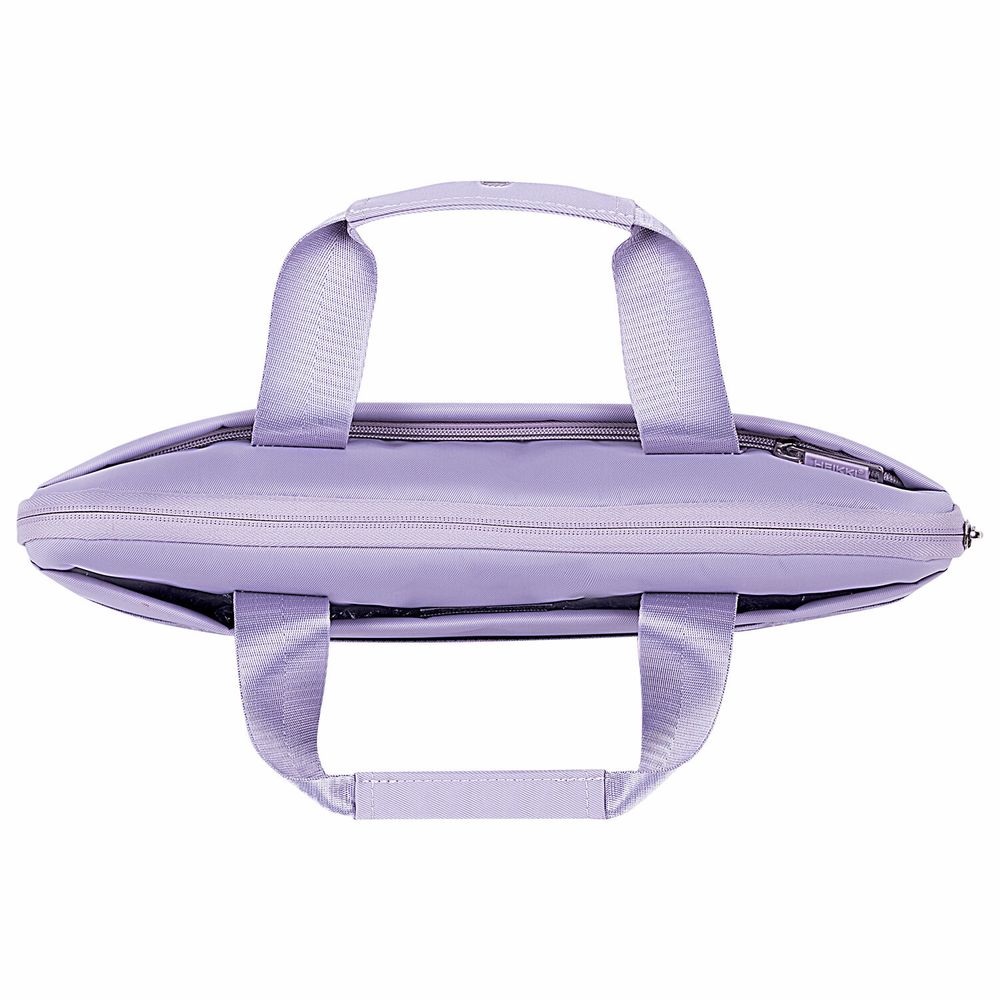 Сумка портфель HEIKKI ULTRA (ХЕЙКИ) с отделением для ноутбука 15,6", Lavender, лавандовая, 28х39х3 см