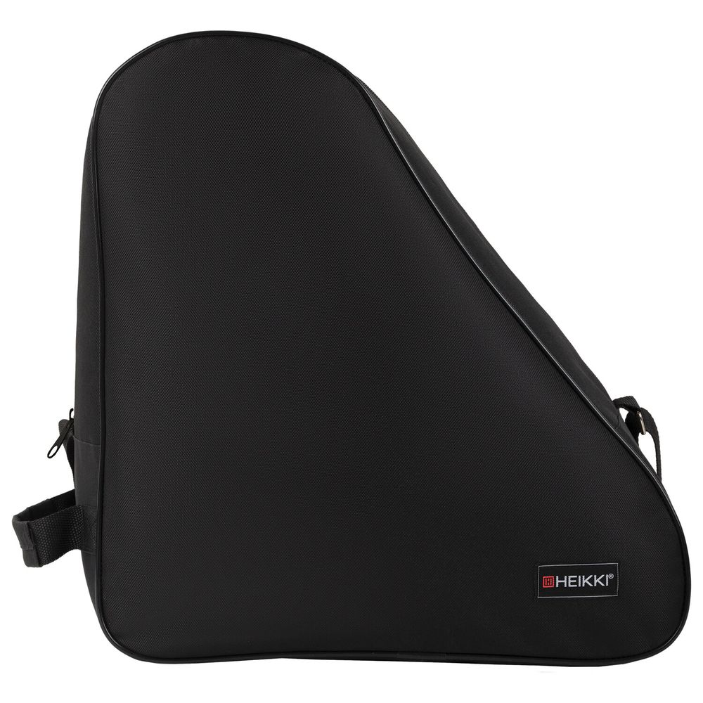 Сумка для коньков и роликов HEIKKI HOBBY (ХЕЙКИ) с ручкой, черная, 38x40x20 см