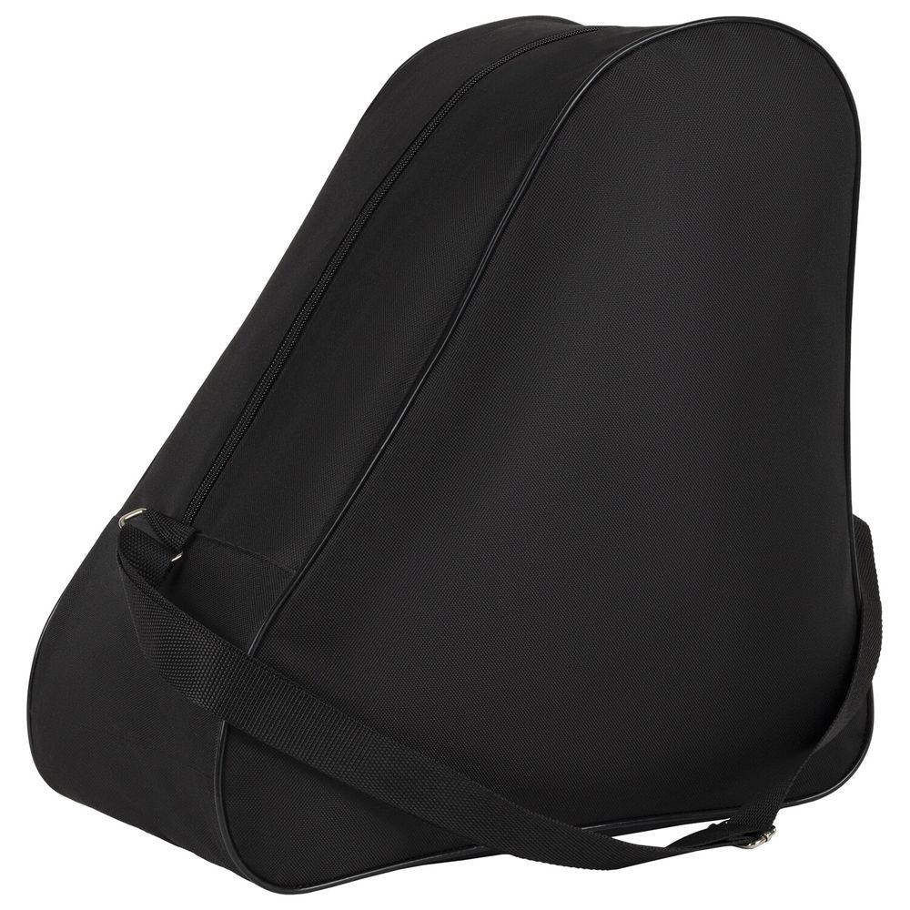 Сумка для коньков и роликов HEIKKI HOBBY (ХЕЙКИ) с ручкой, черная, 38x40x20 см