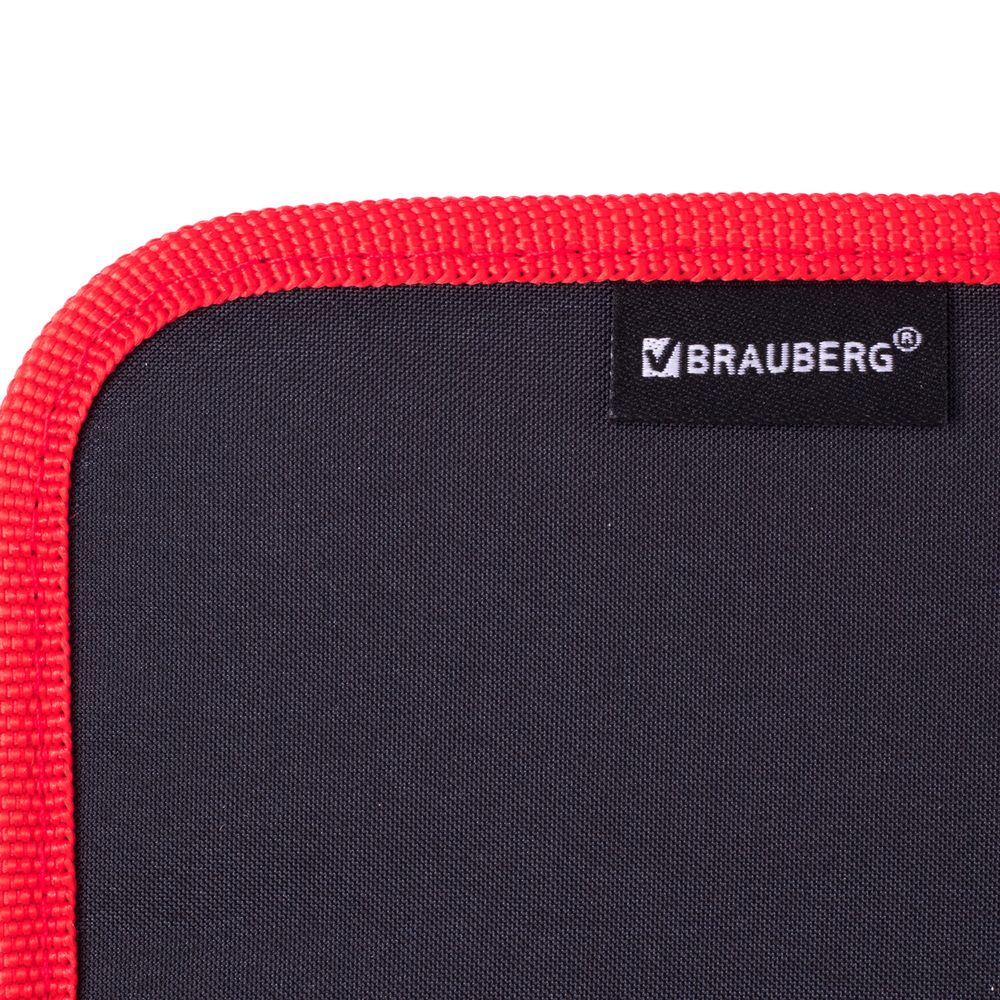 Пенал BRAUBERG, 1 отделение, 2 откидные планки, полиэстер, 21х14 см, "Ninja"
