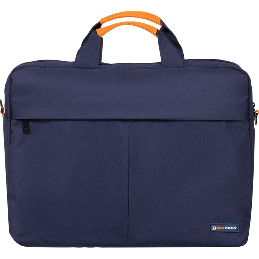 Сумка для ноутбука 15.6" BigTech Regular синяя (LB-BT-08BL) 