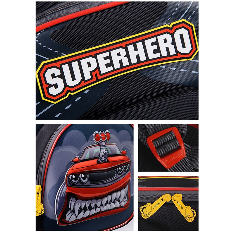 Рюкзак Berlingo Kids "Superhero" 36*27*12см, 1 отд, 3 кармана, эргономичная спинка, LED кант