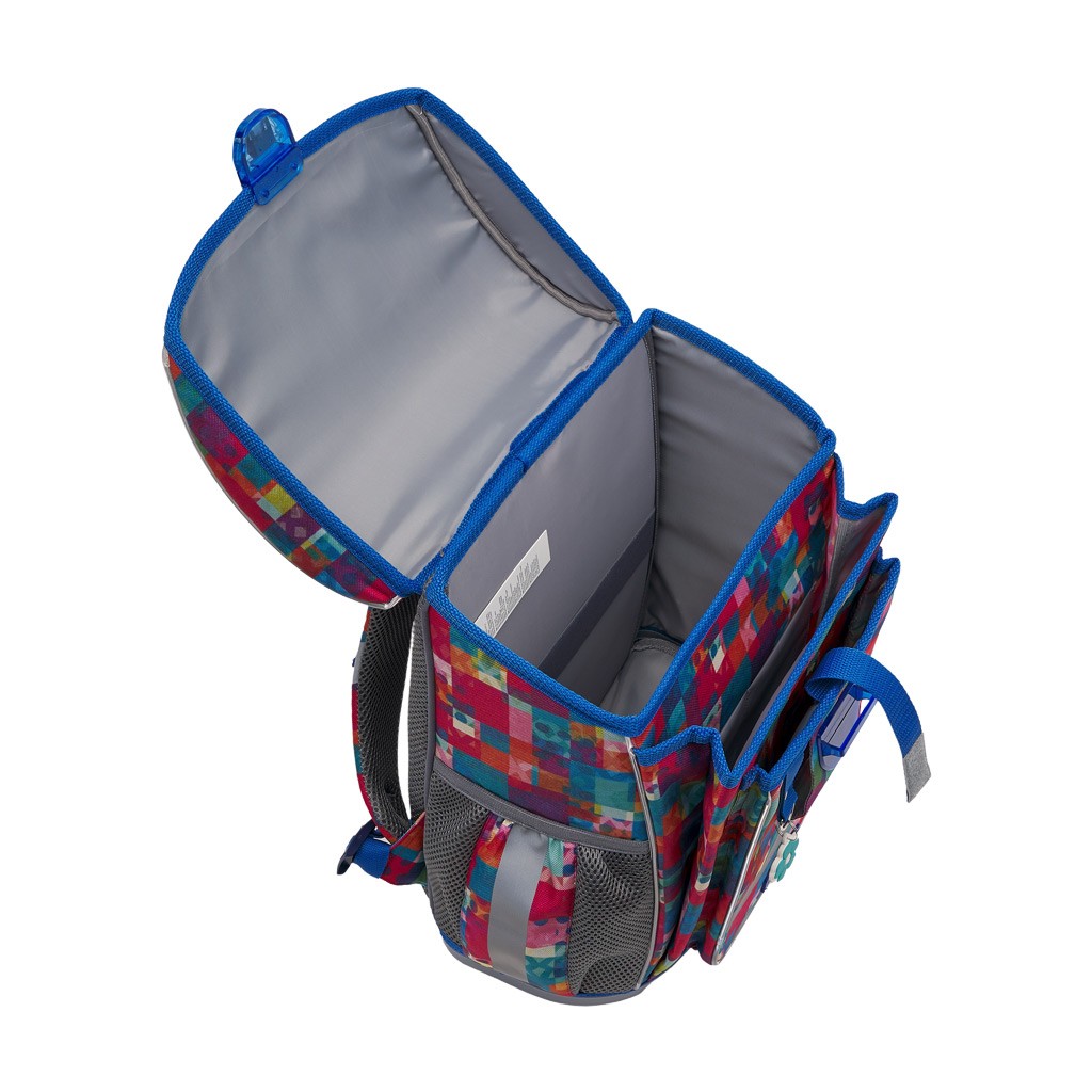 Ученический ранец с пластиковым дном ErichKrause ErgoLine 16L Patchwork