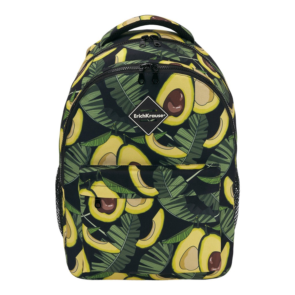 Ученический рюкзак ErichKrause EasyLine с двумя отделениями 20L Avocado Night